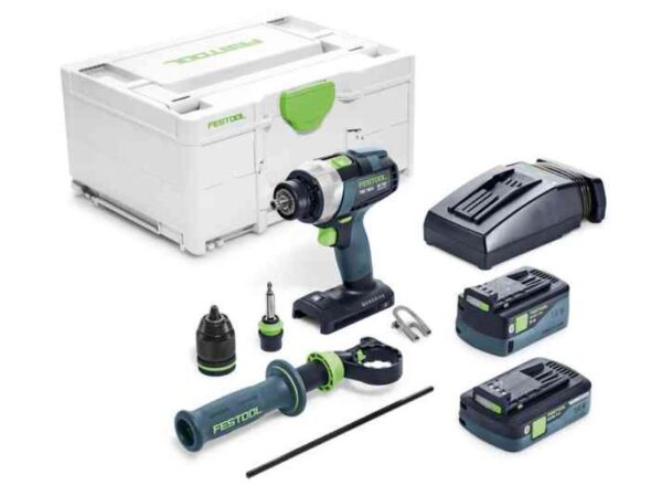 Akkuschrauber / Akku-Bohrschrauber QUADRIVE TDC 18/4 5,0/4,0 I-Plus Festool – Bild 2