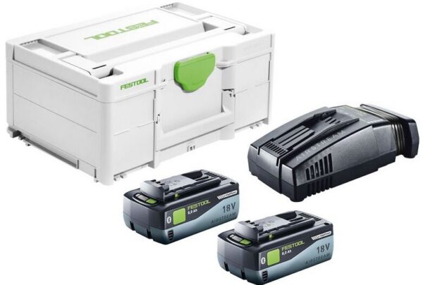 Akku-Basisset SYS 18V 2x8,0/SCA16 Festool