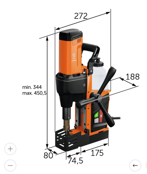Magnetkernbohrmaschine KBE 36 MAGSPEED Fein – Bild 2