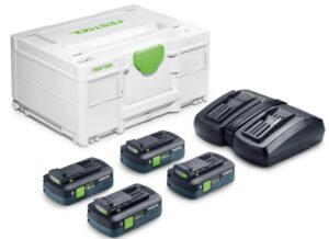 Akku-Basisset SYS 18V 4x5,0/TCL 6 DUO FESTOOL